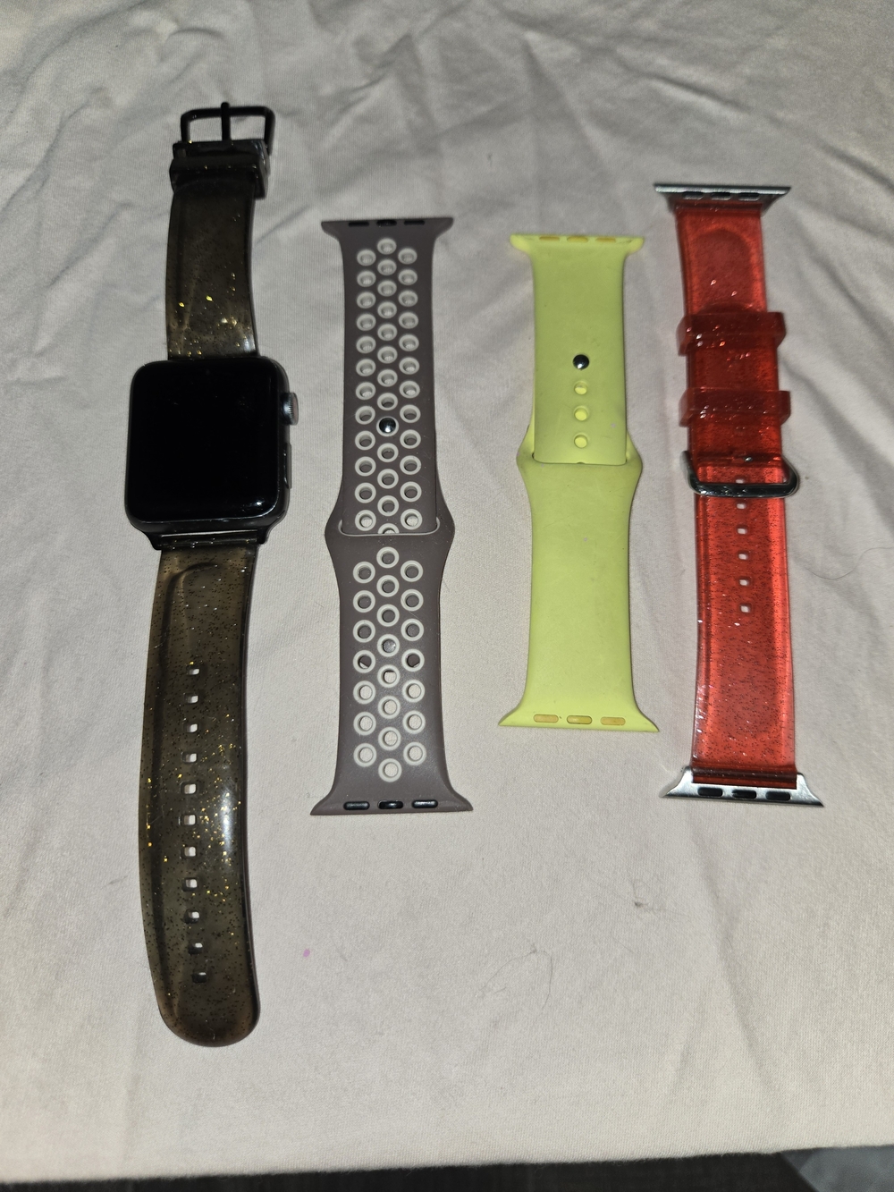 Apple Watch with Interchangeable Bands